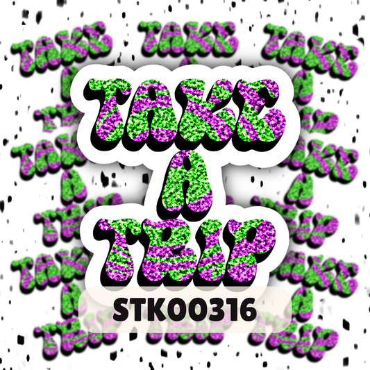 Take A Trip Stickers