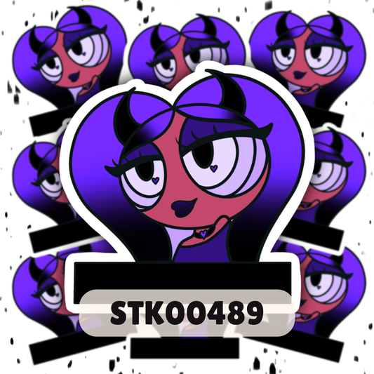 Devilish Beauty Stickers ~ Halloween Collections