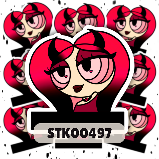 Devilish Beauty Stickers ~ Halloween Collection