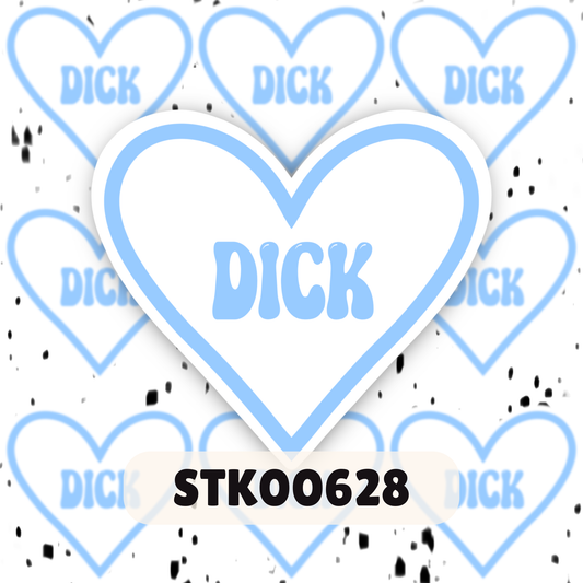 I Love Dihh Stickers