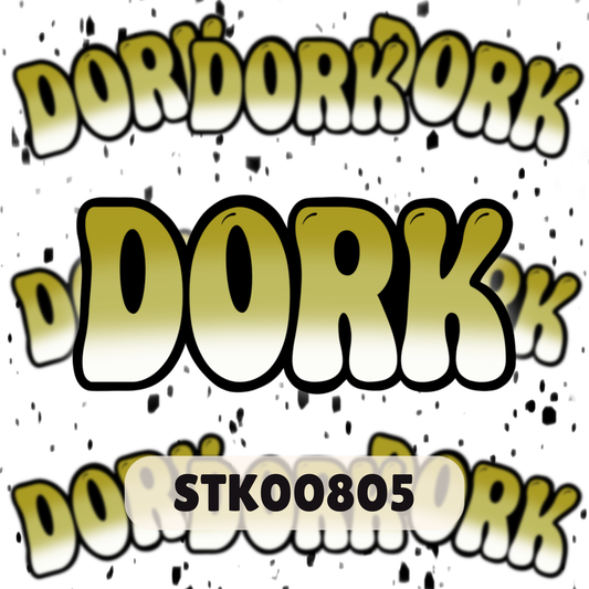 Dork Stickers