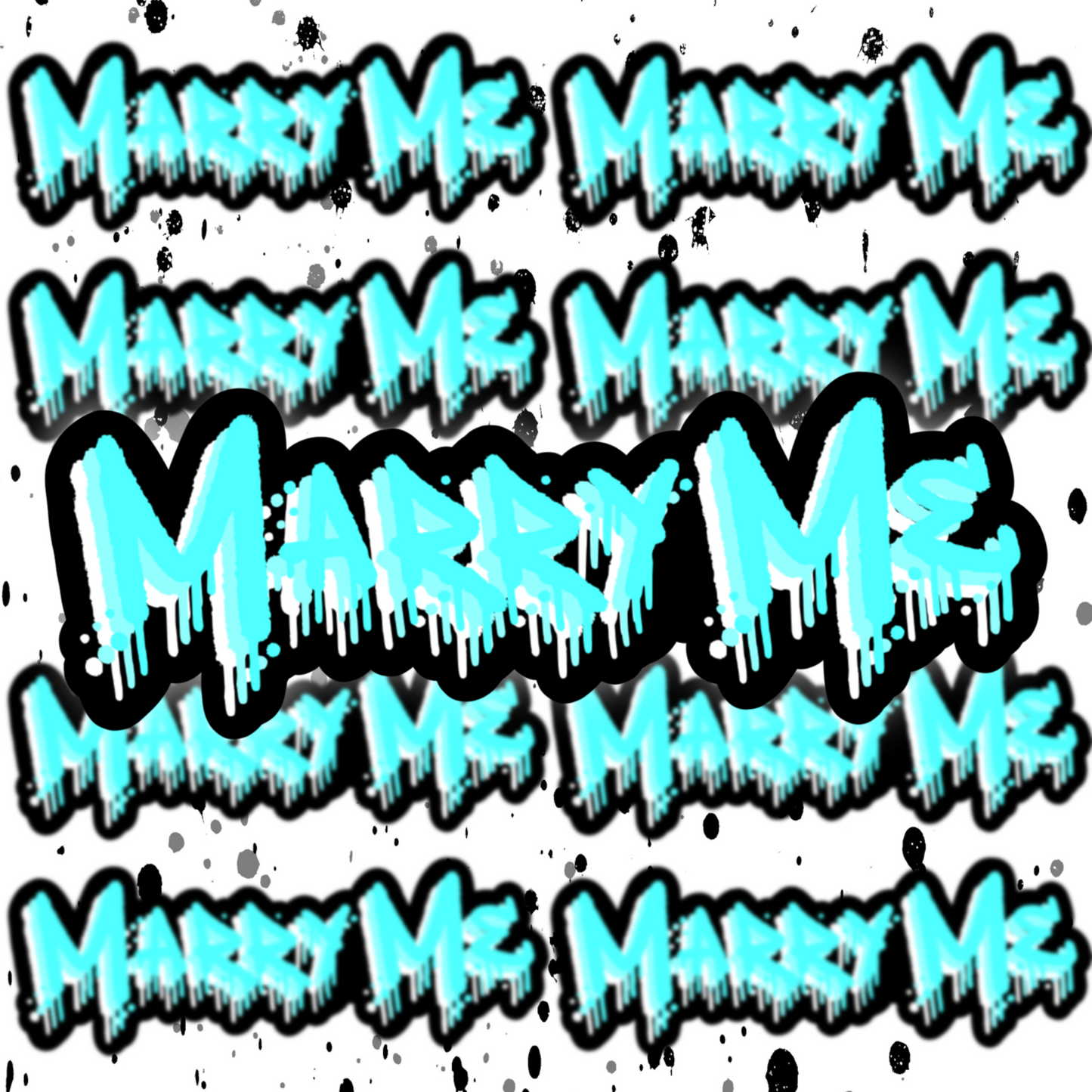 Marry Me Sticker