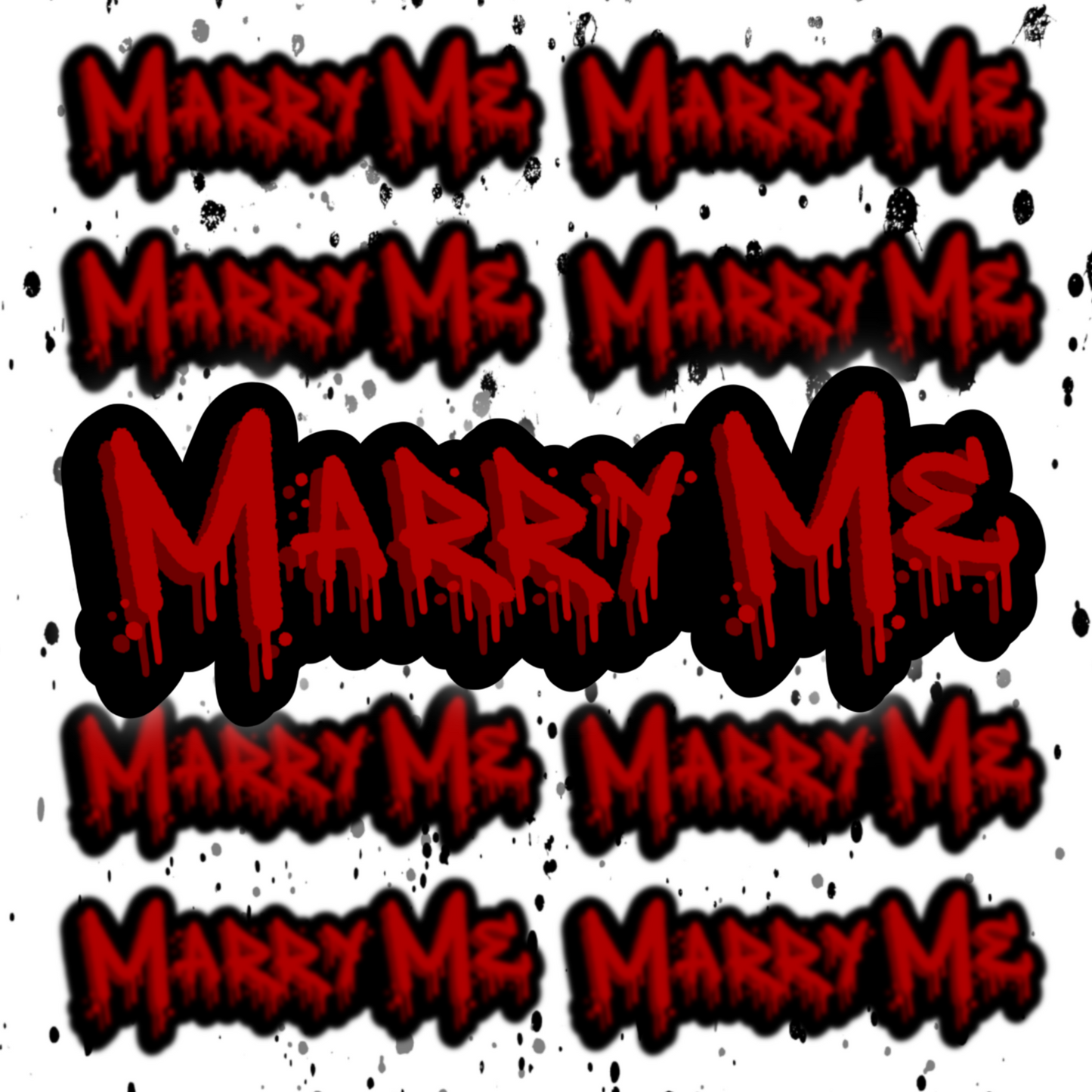 Marry Me Sticker