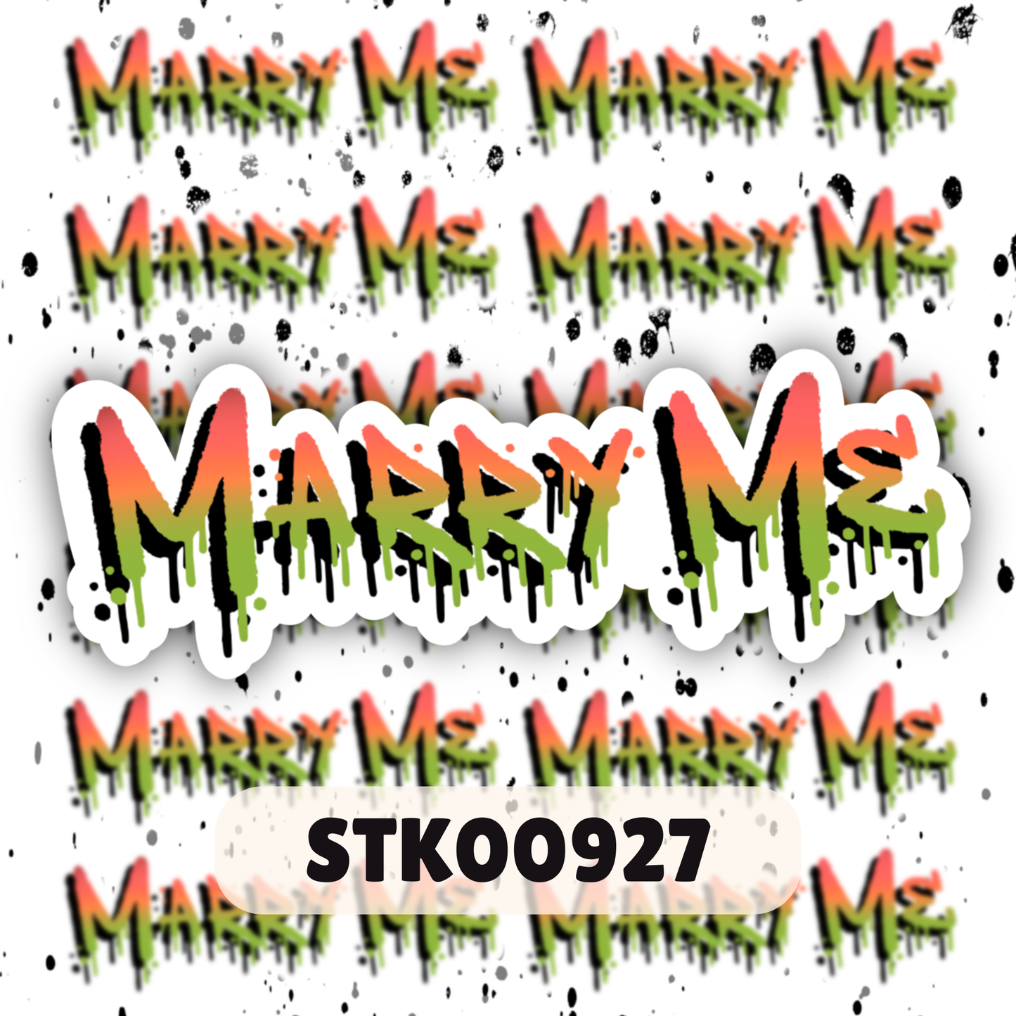 Marry Me Stickers