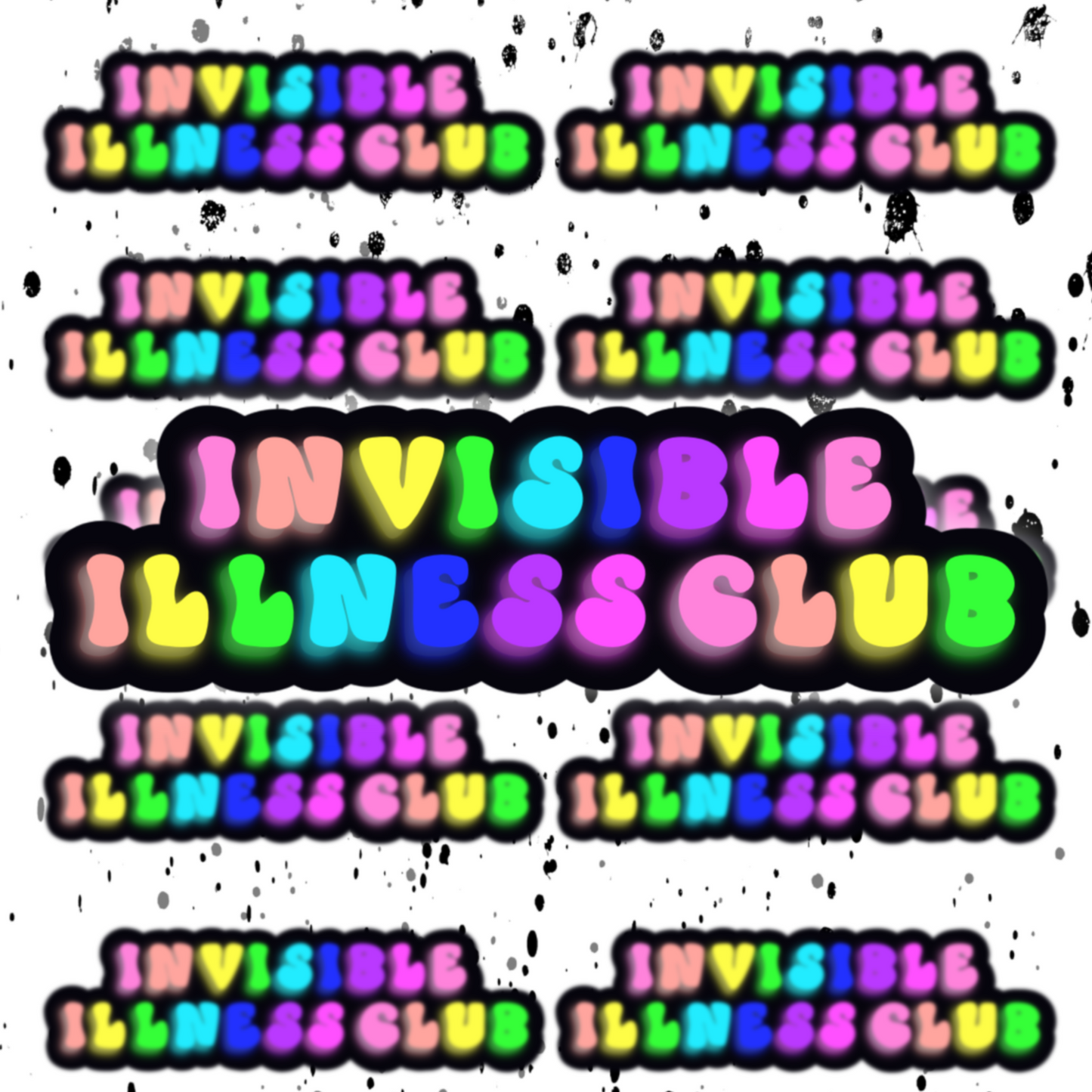 Invisible Illness Sticker