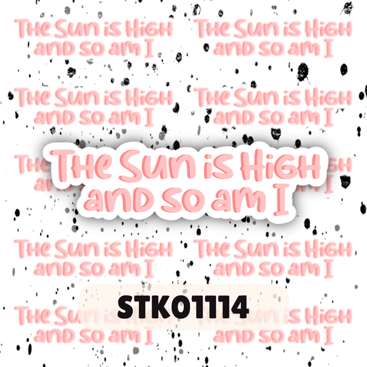 High Sun Stickers