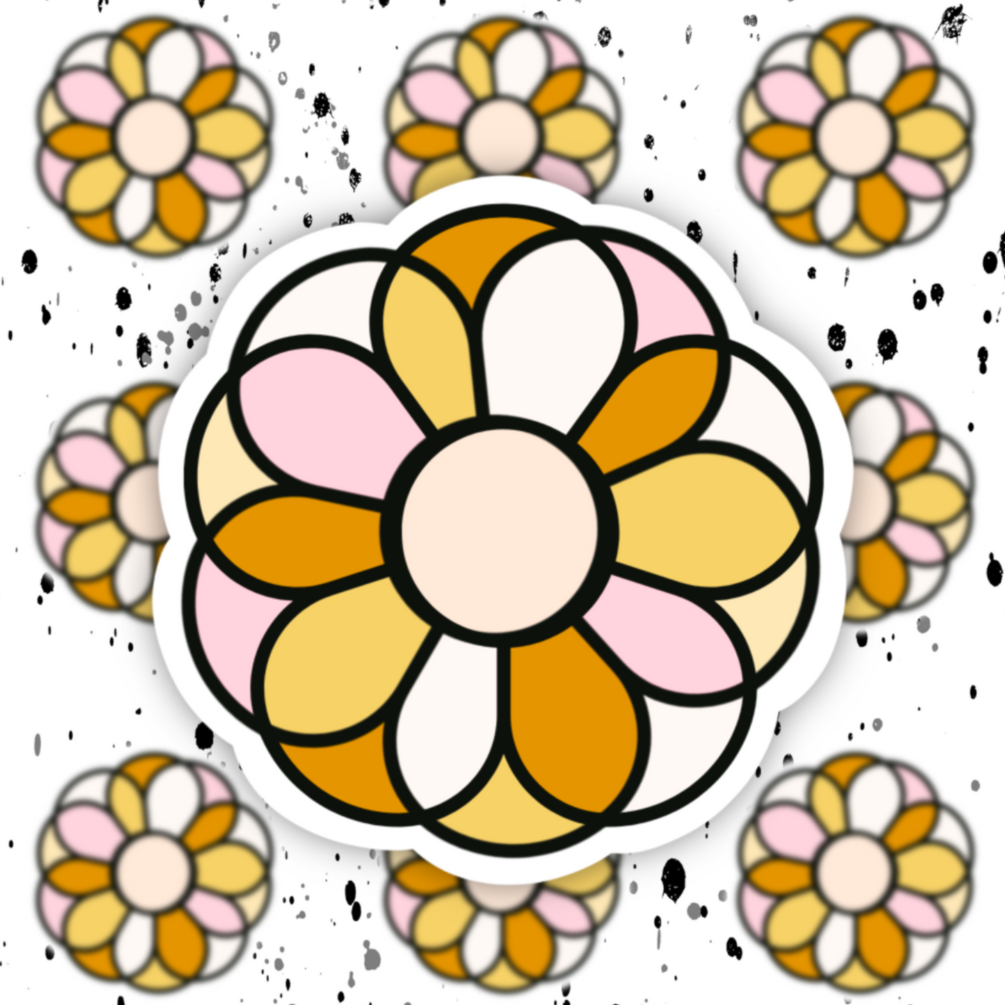 Flower Sticker