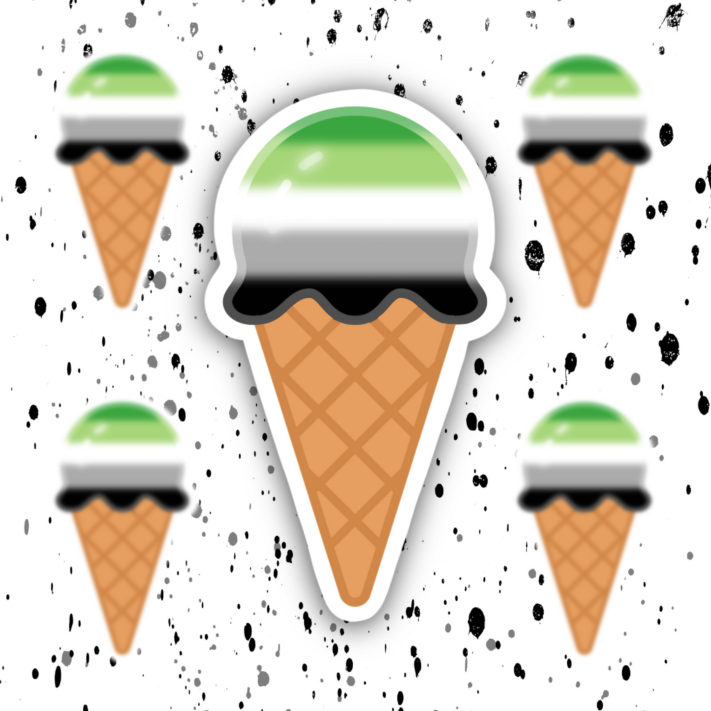 Ice Cream Sticker