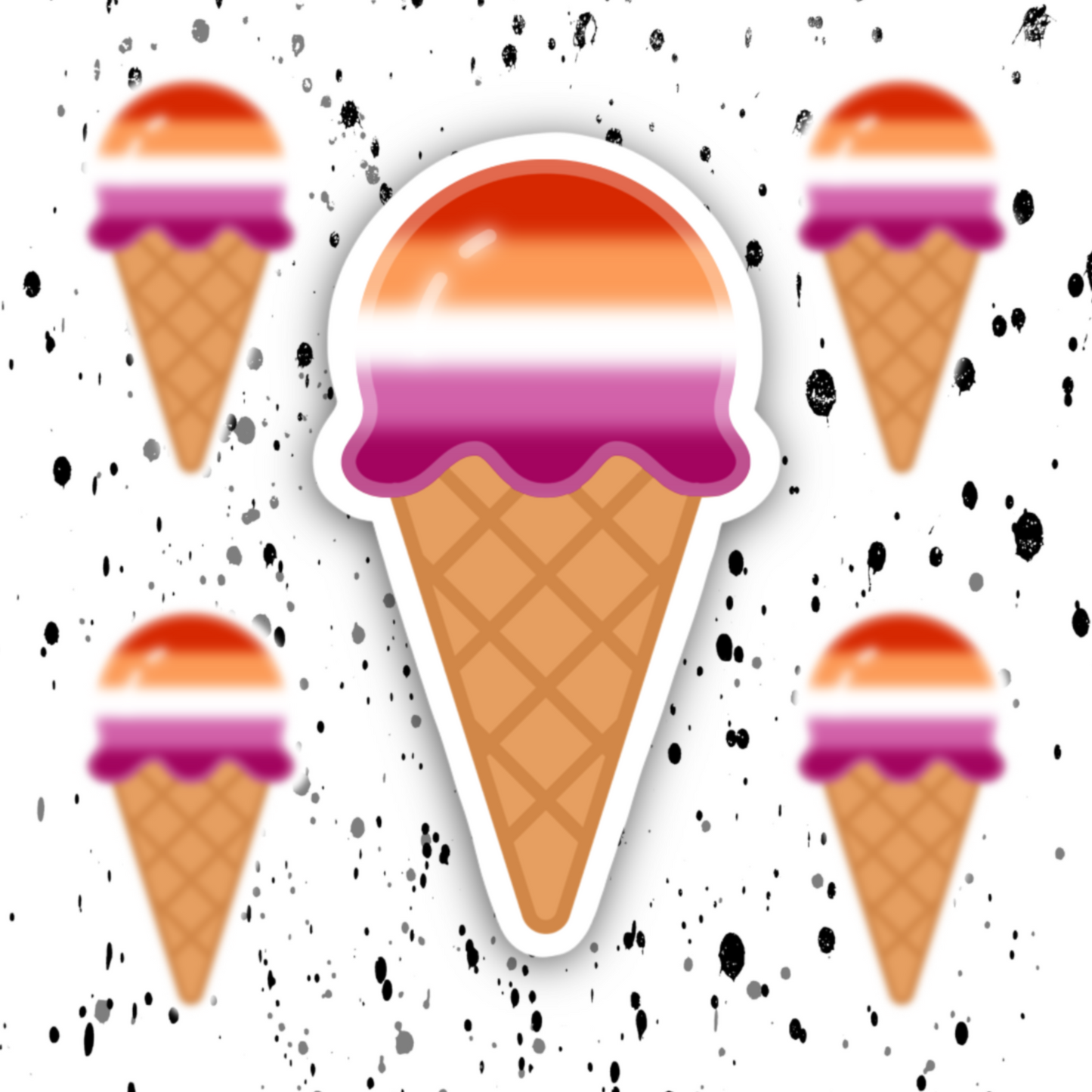 Ice Cream Sticker