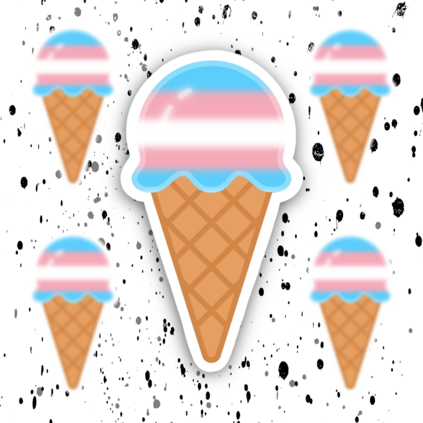 Ice Cream Sticker