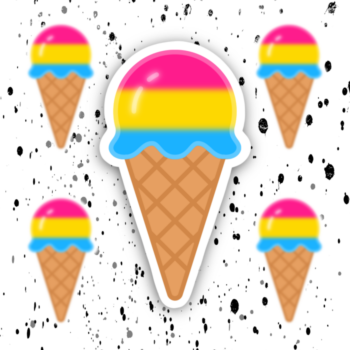 Ice Cream Sticker
