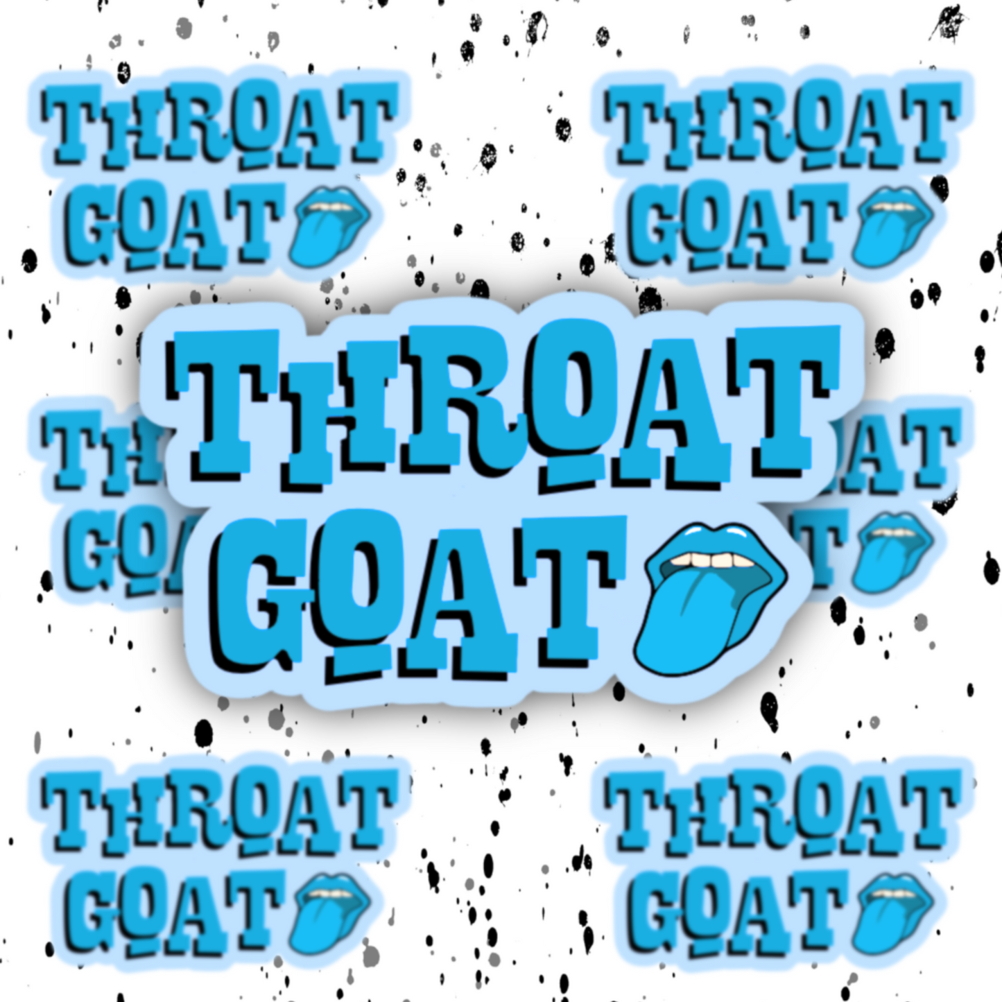 Throat Goat Sticker