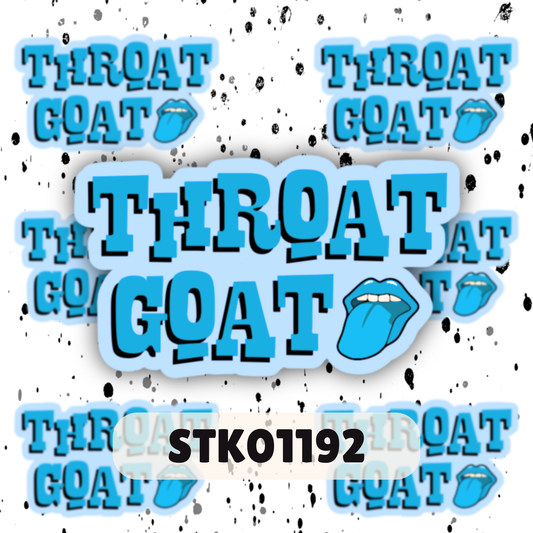 Throat Goat Stickers