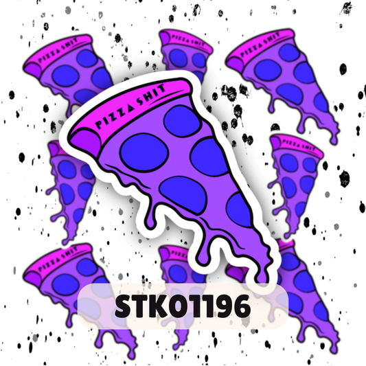 Pizza Shit Stickers