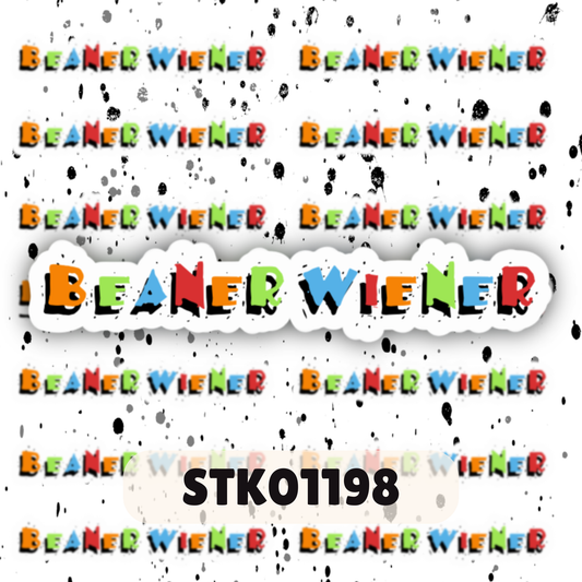Beaner Wiener Stickers