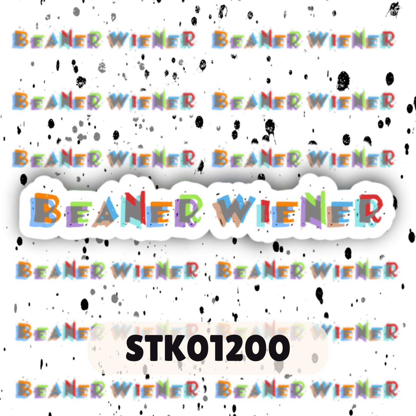 Beaner Wiener Stickers