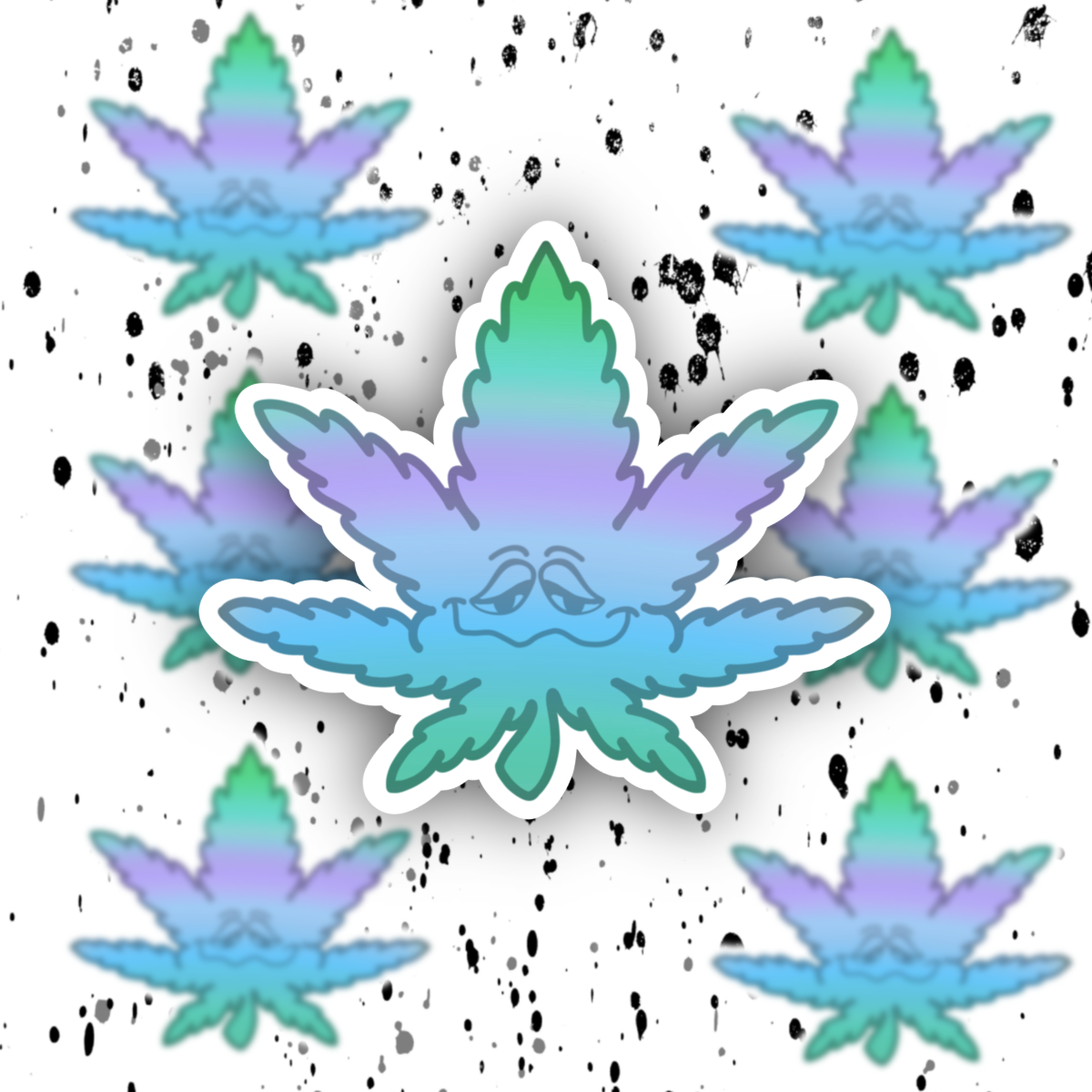 Weed Sticker