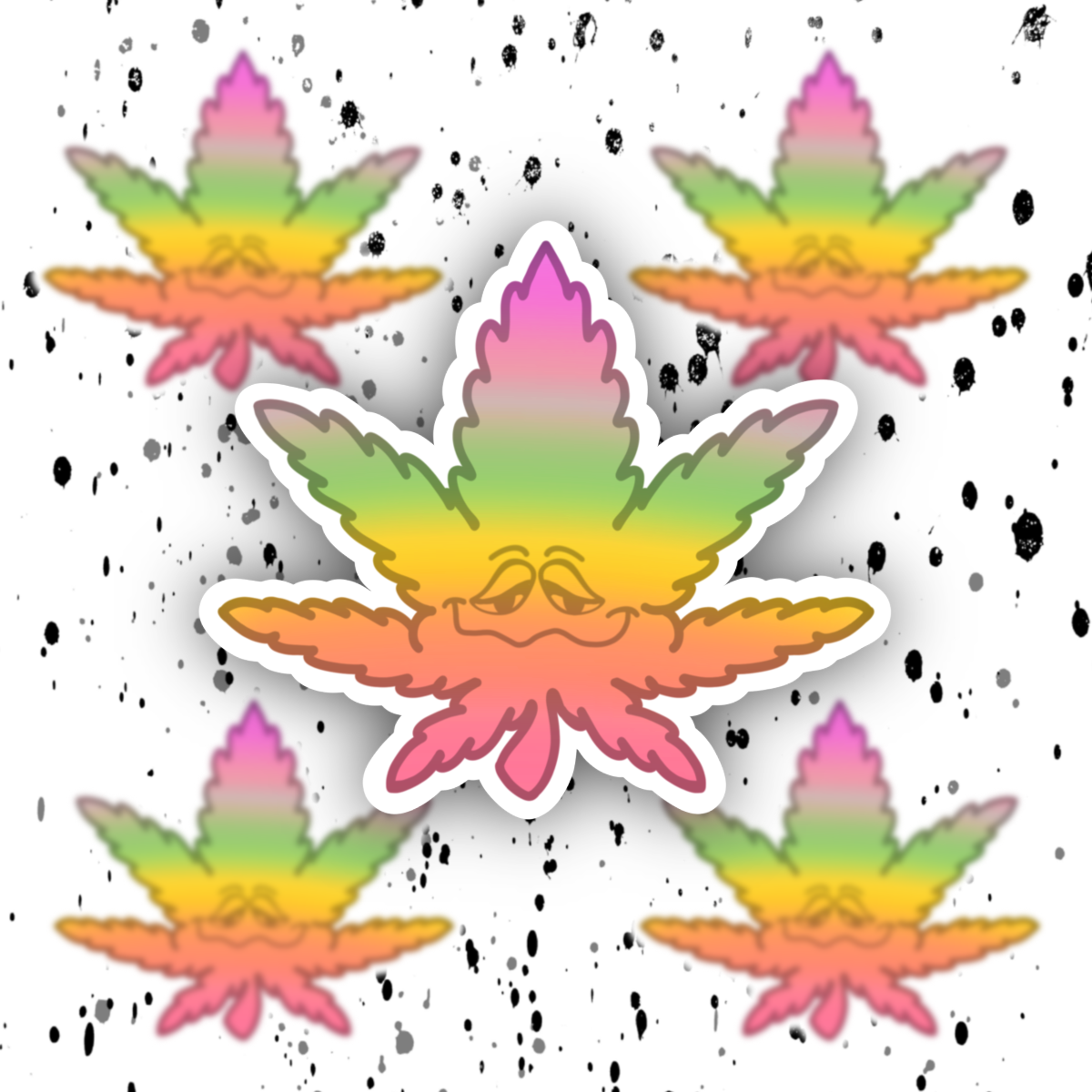Weed Sticker