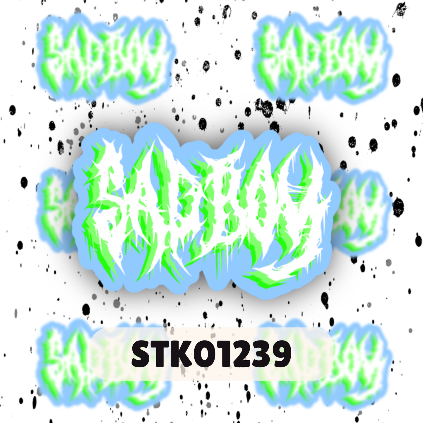 Emo Dad/ Sad Boy Stickers