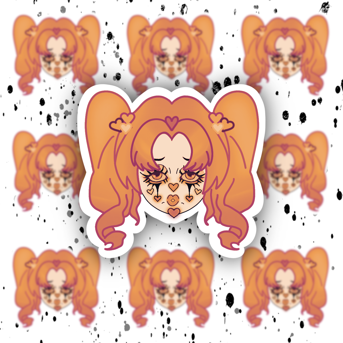 Clown Sticker