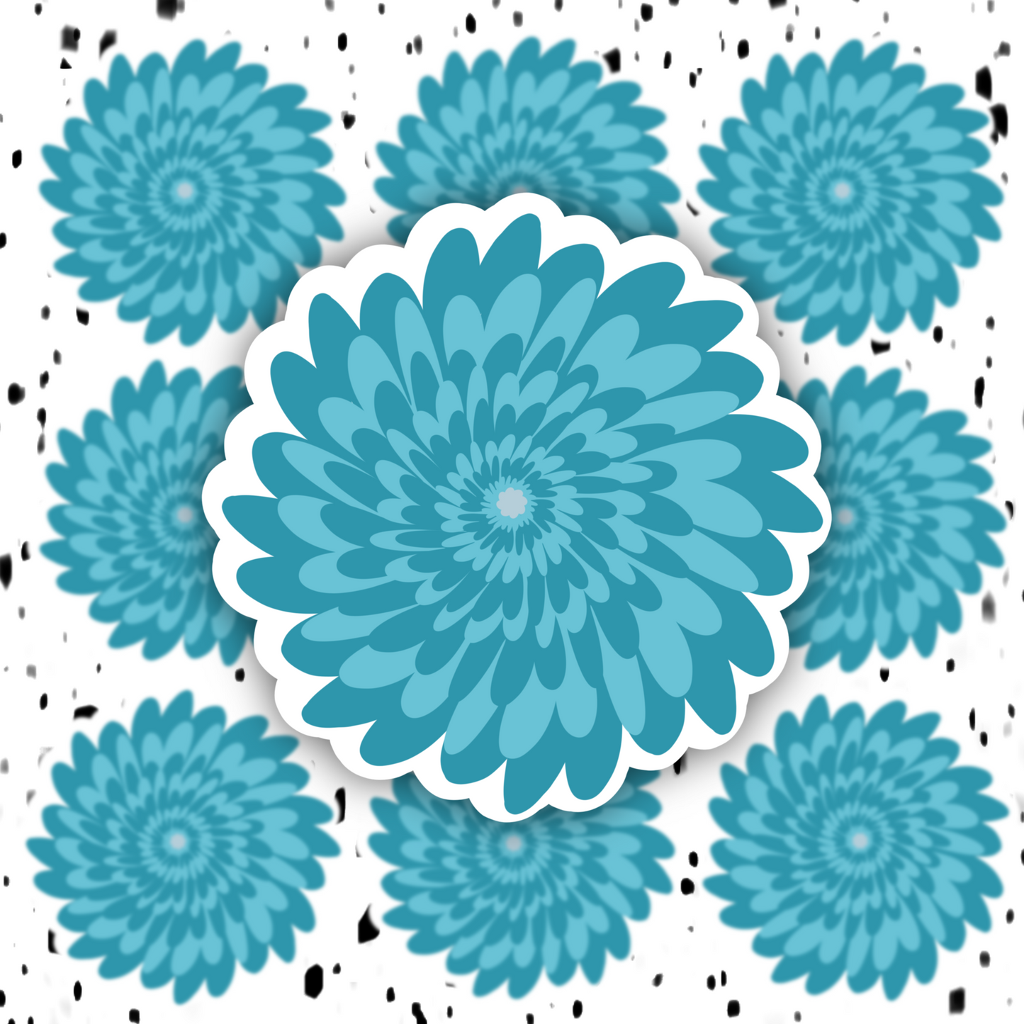 Flower Sticker