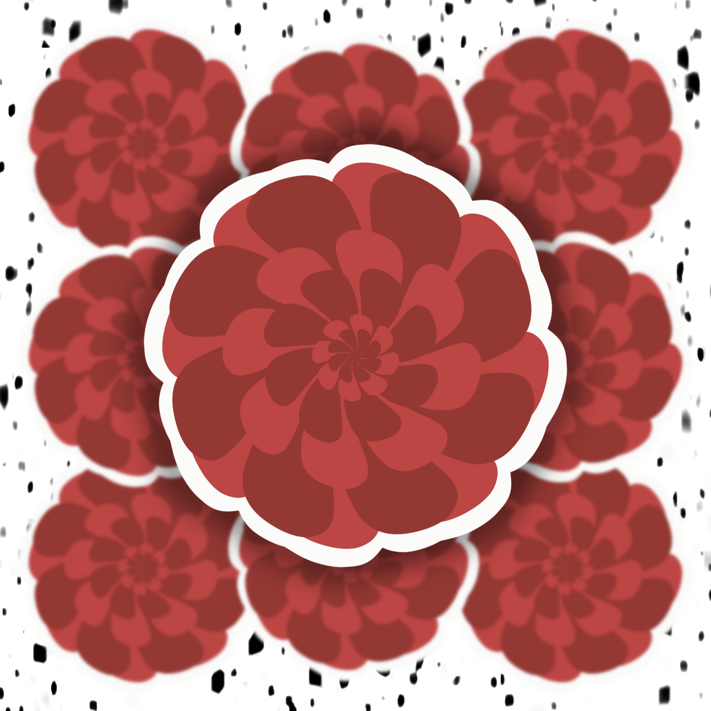 Flower Sticker