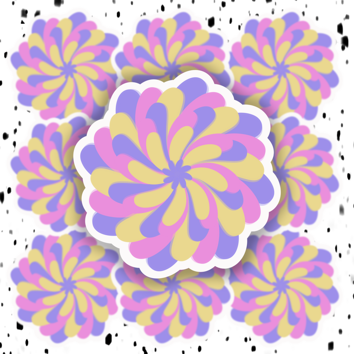 Flower Sticker