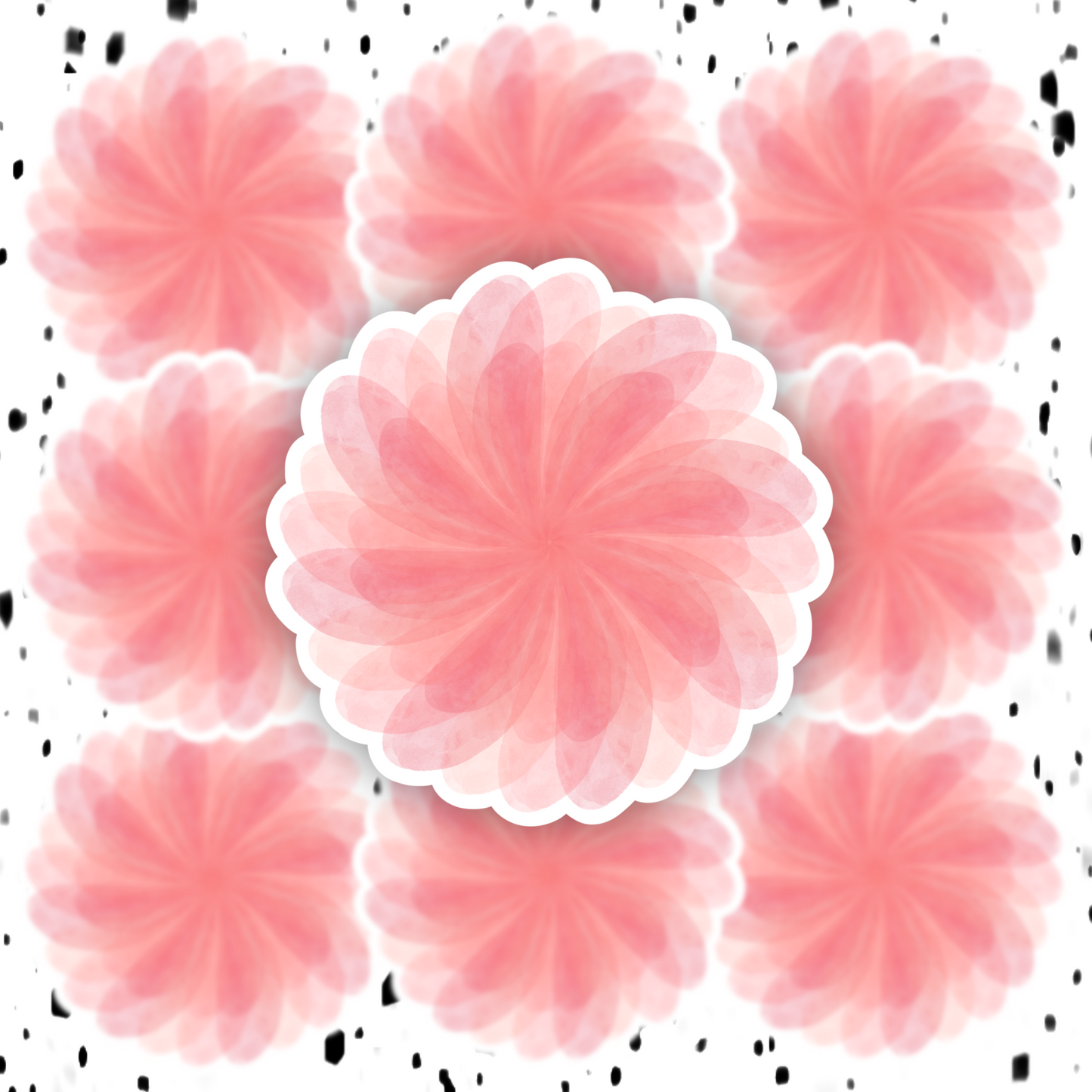 Flower Sticker