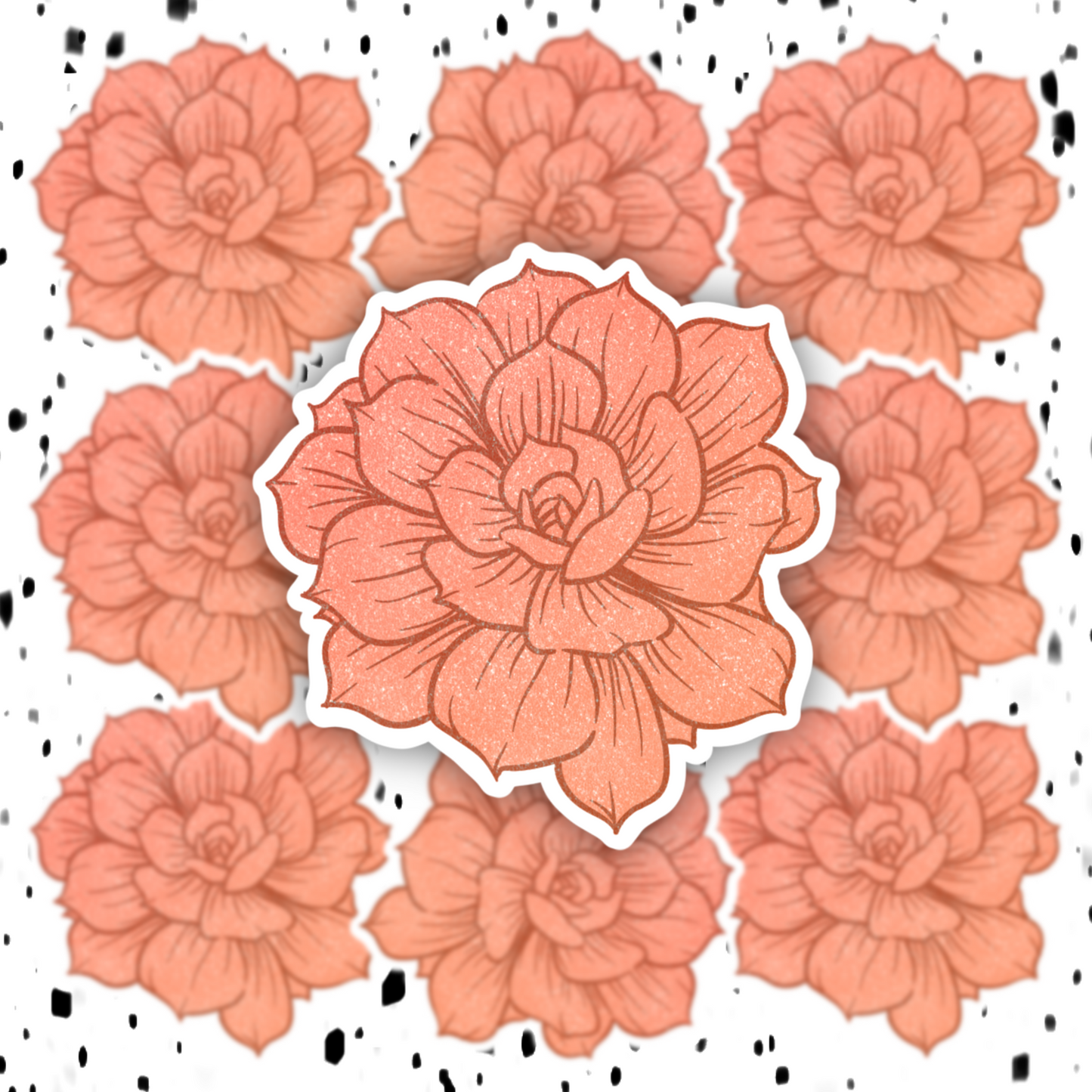 Flower Sticker