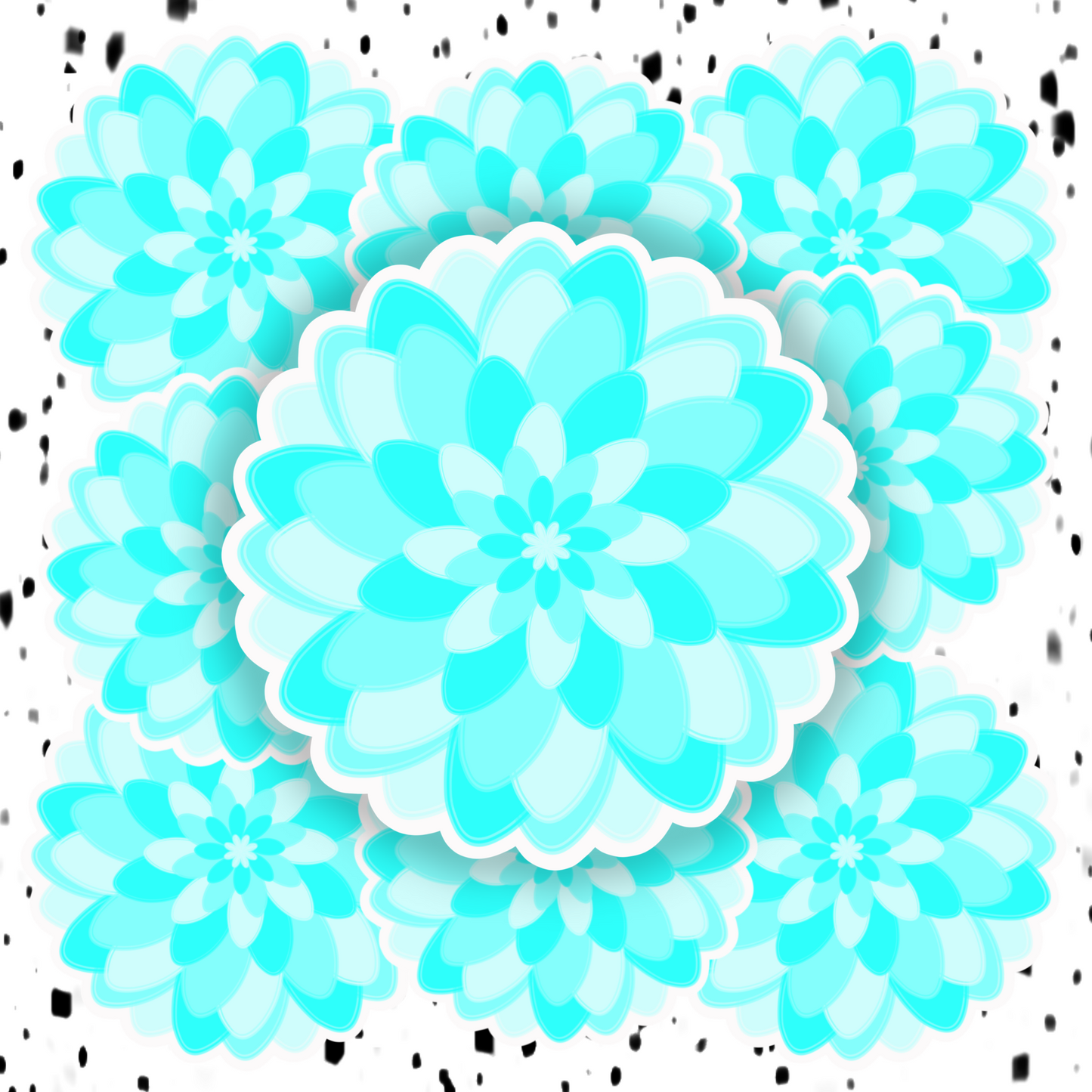 Flower Sticker