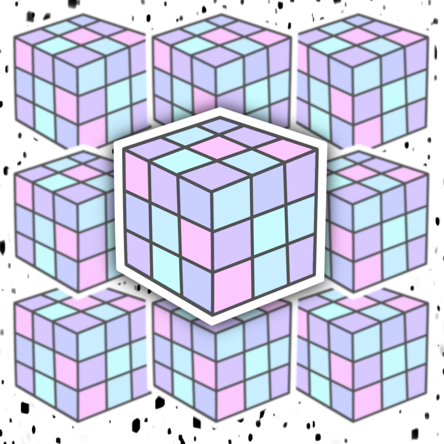 Rubik Cube Sticker