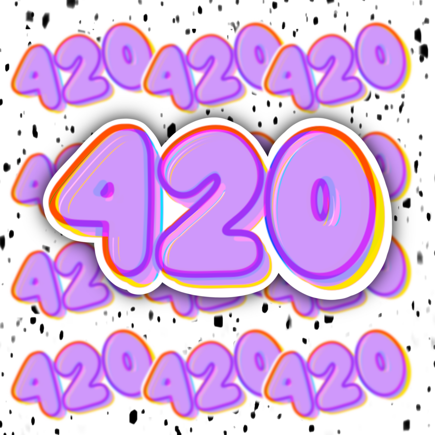 420 Sticker DRUG FRIENDLY