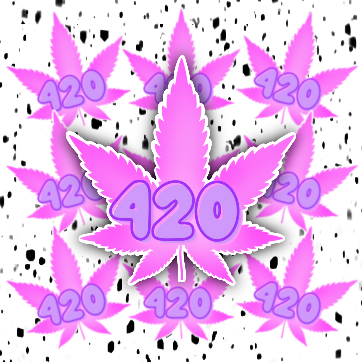 420 Sticker DRUG FRIENDLY