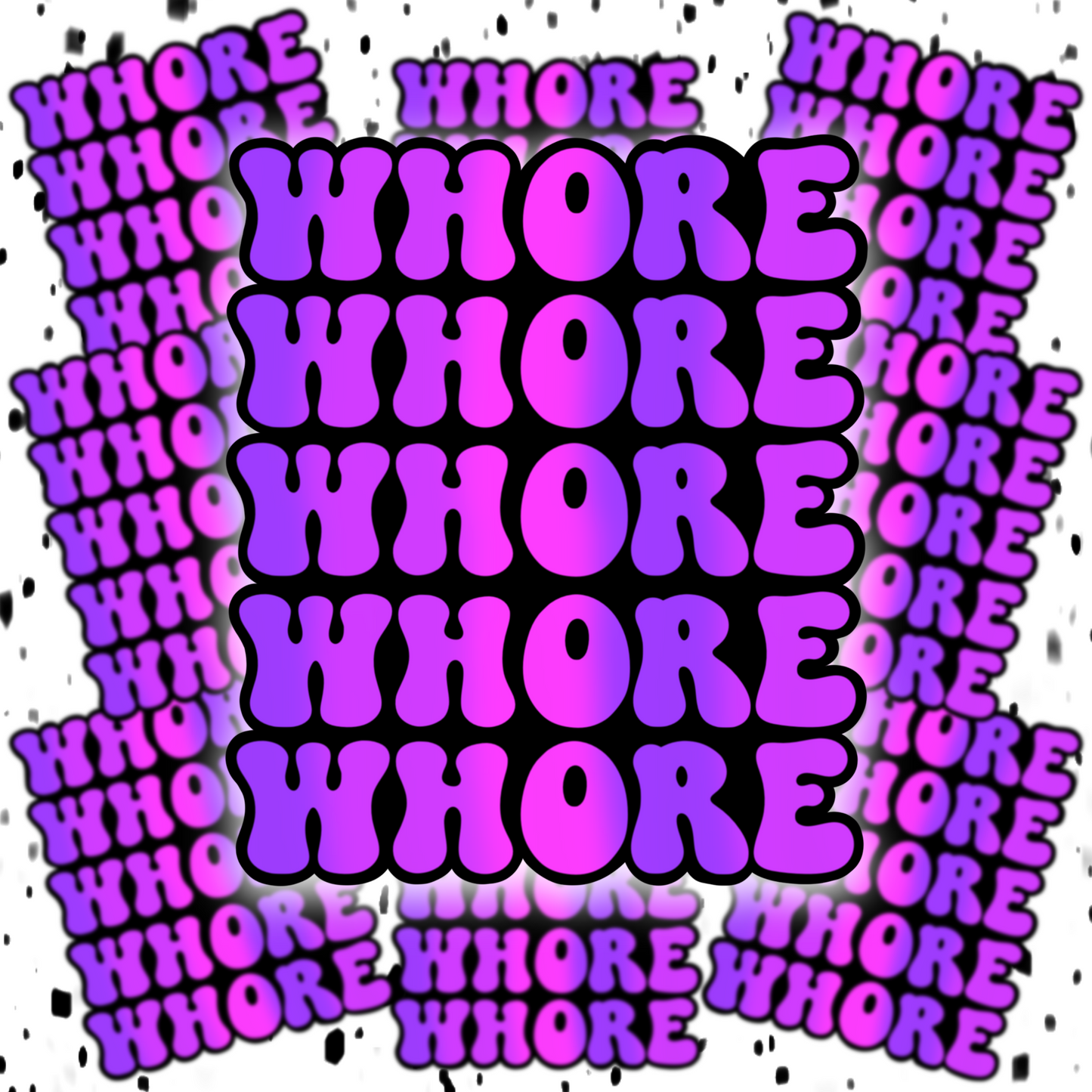 Whore Sticker