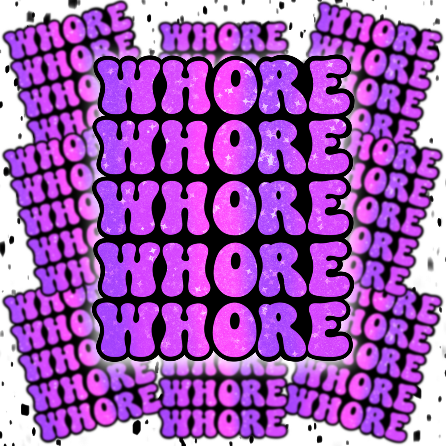 Whore Sticker