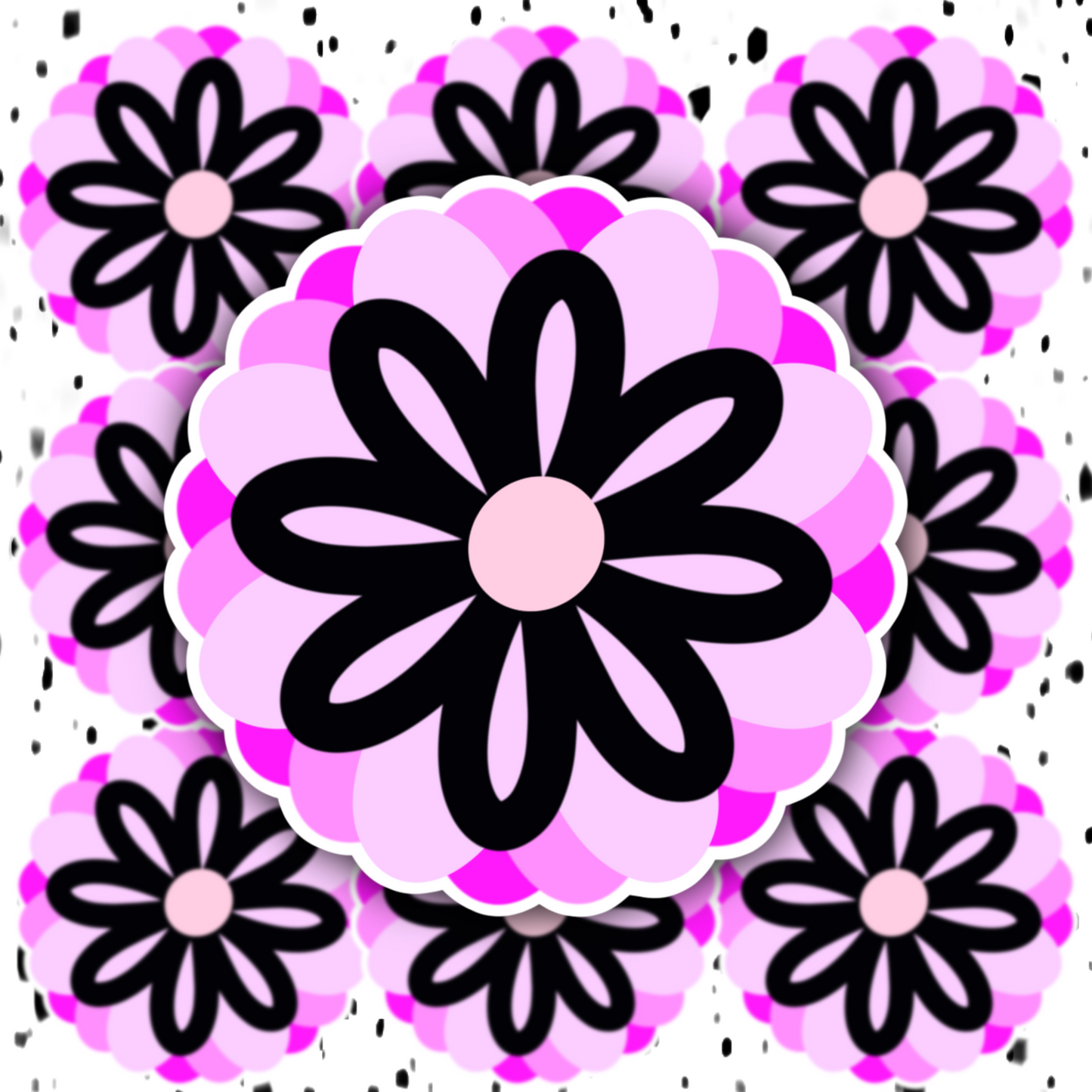 Flower Sticker