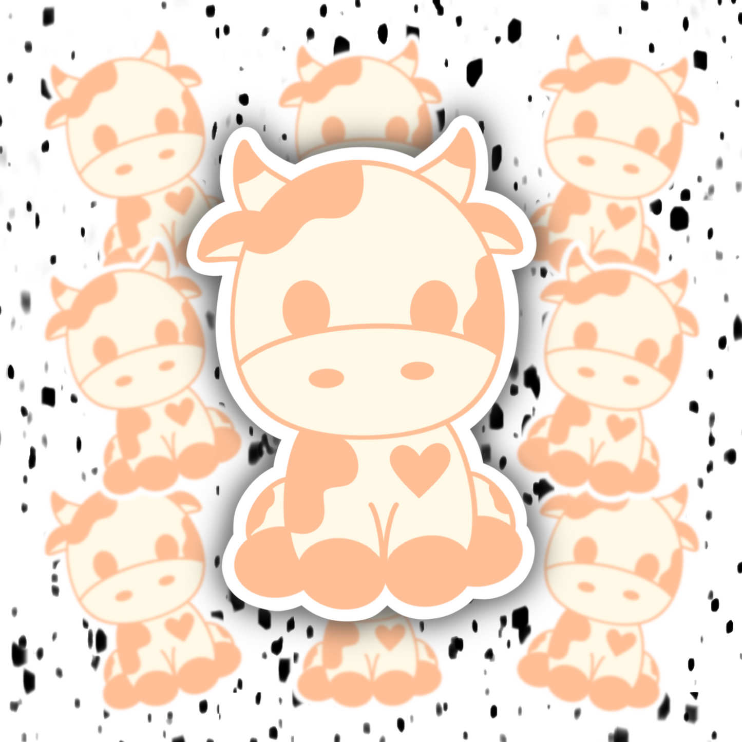 PrettyCow Sticker