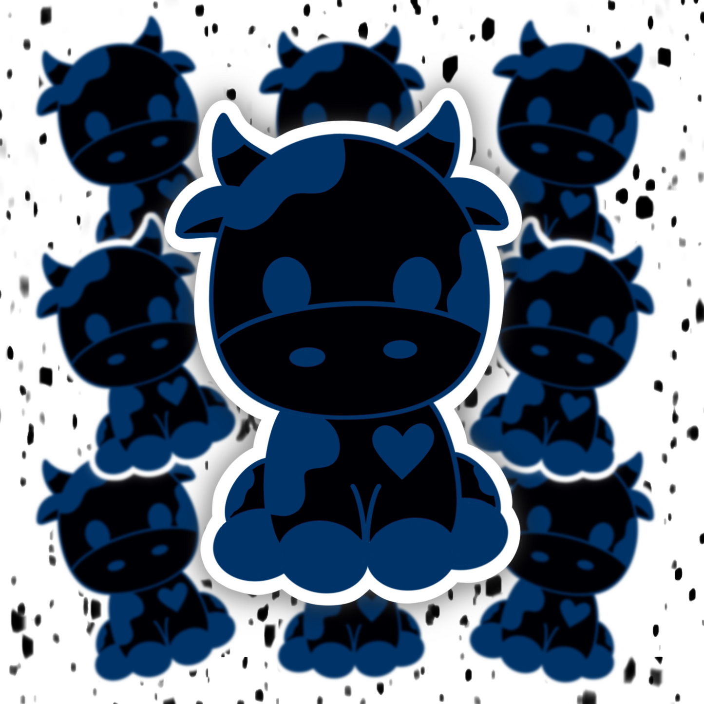 PrettyCow Sticker