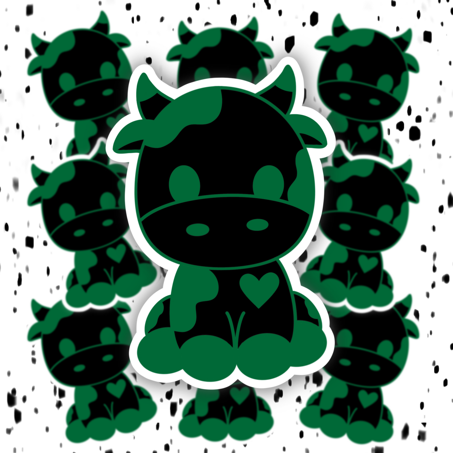PrettyCow Sticker