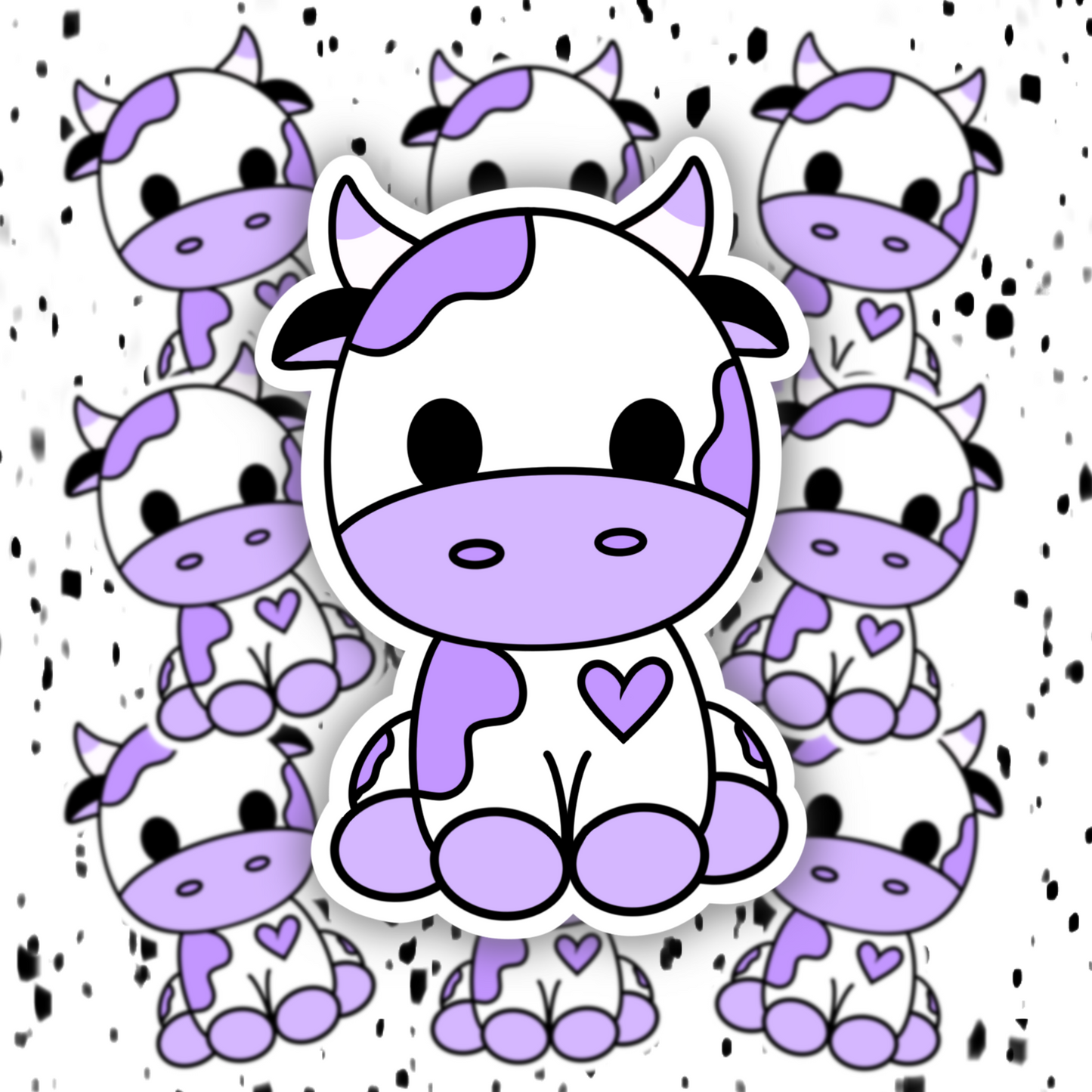 PrettyCow Sticker