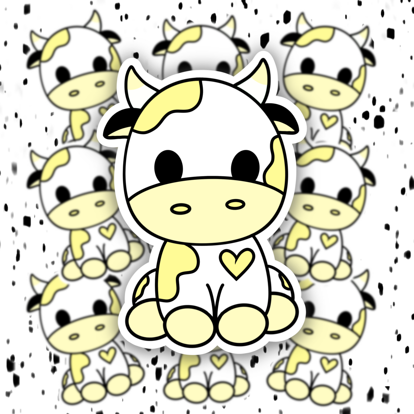 PrettyCow Sticker