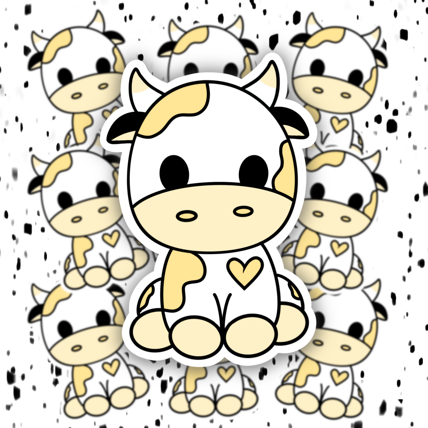 PrettyCow Sticker