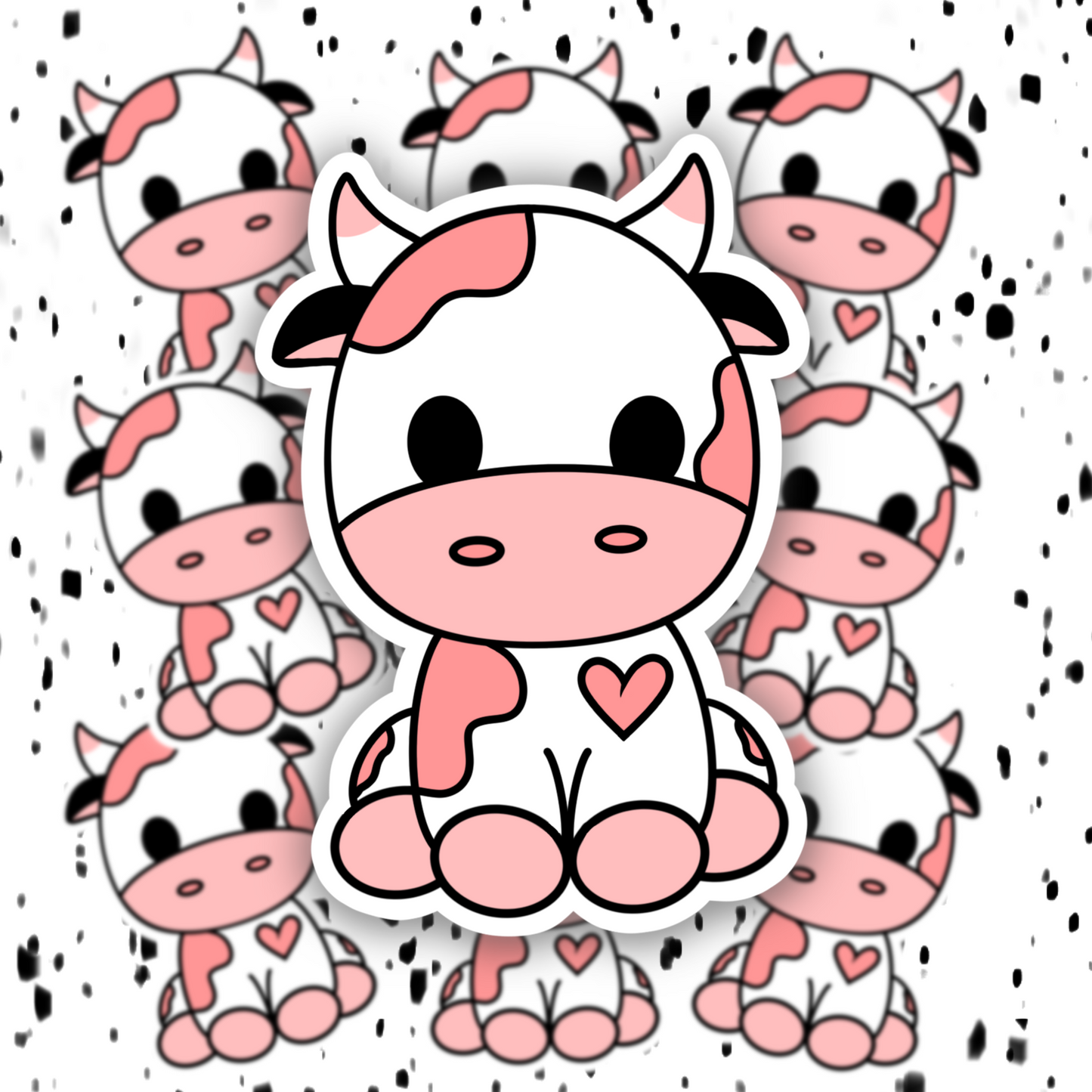 PrettyCow Sticker