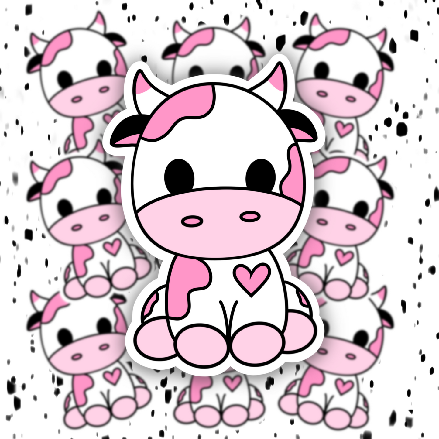 PrettyCow Sticker