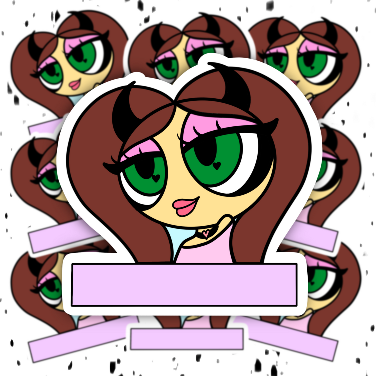 Devilish Beauty Sticker