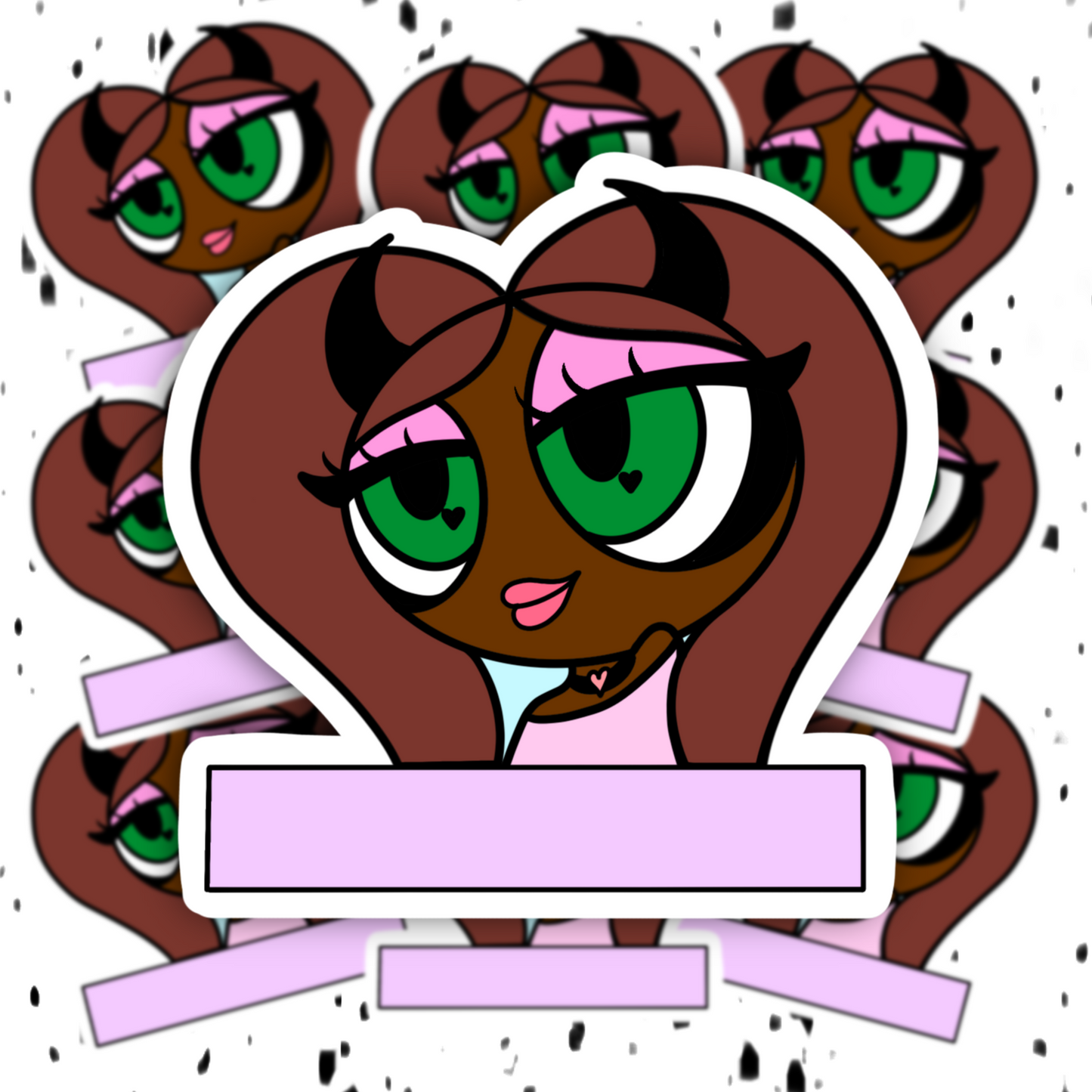 Devilish Beauty Sticker