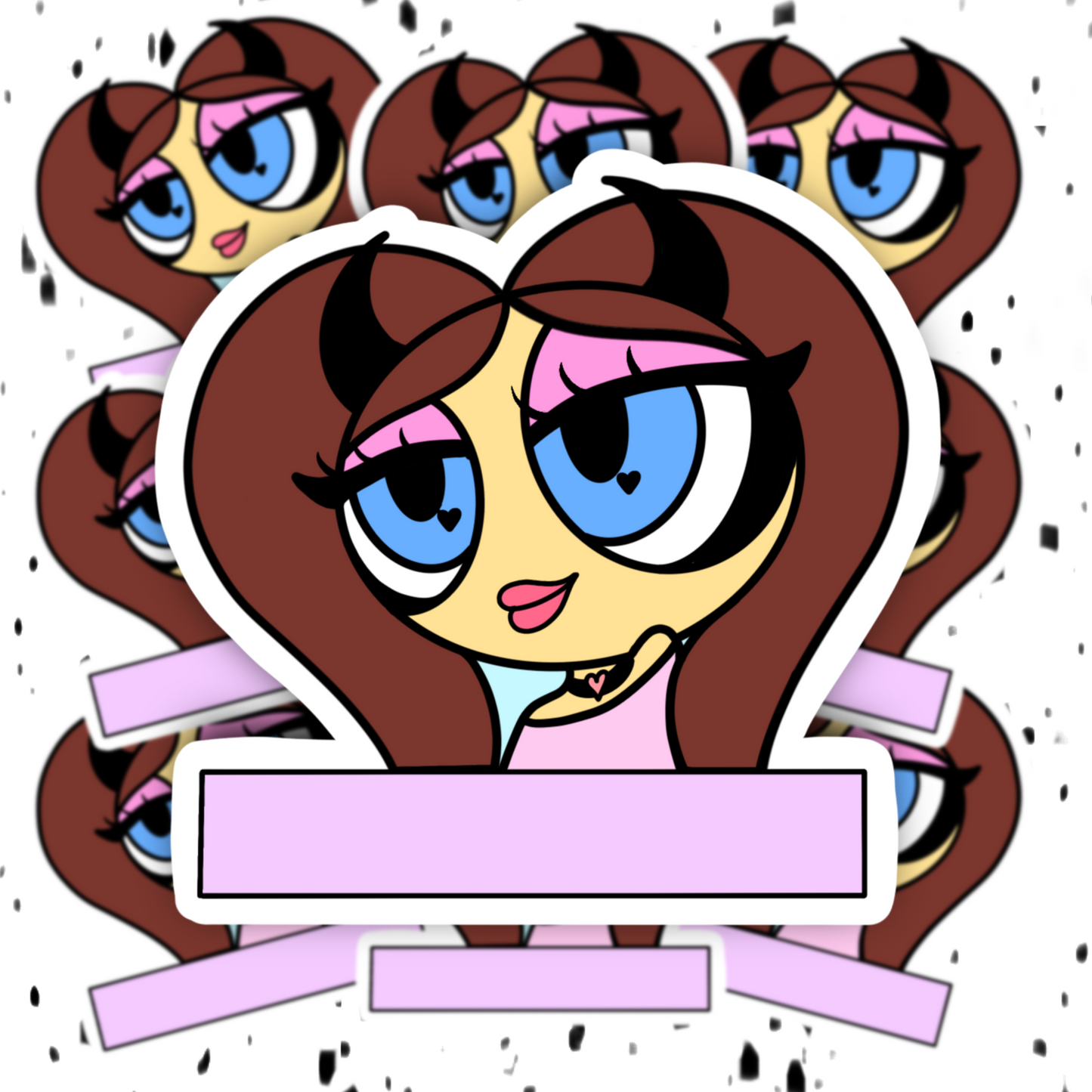 Devilish Beauty Sticker