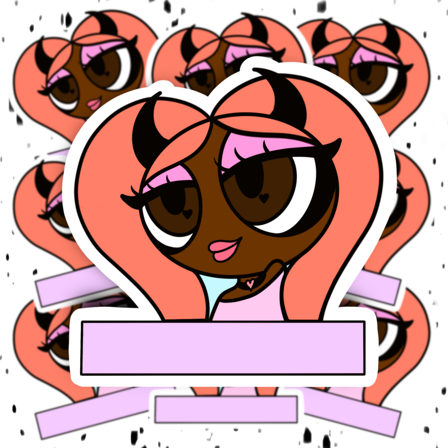 Devilish Beauty Sticker