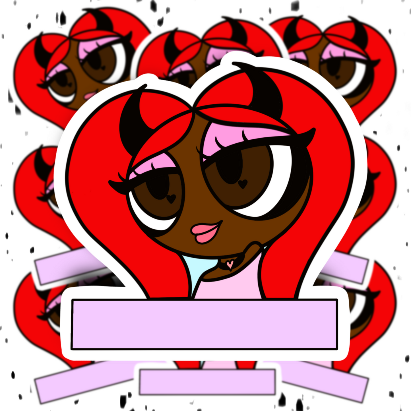 Devilish Beauty Sticker