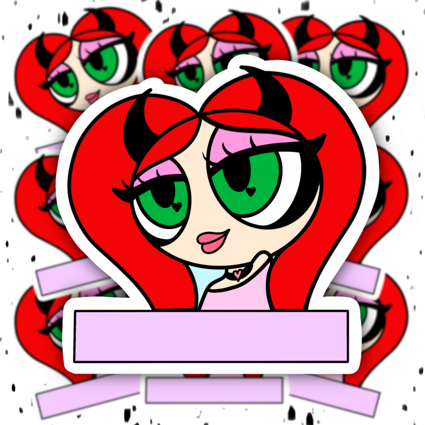 Devilish Beauty Sticker